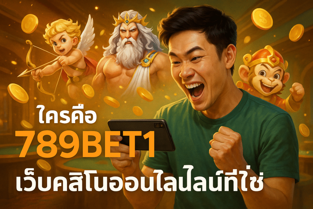 ใครคือ 789BET1 เว็บคาสิโนออนไลน์ที่ใช่