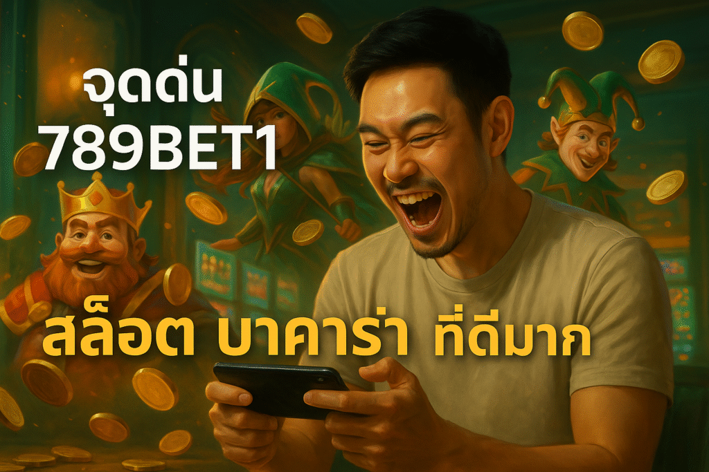 จุดเด่น 789BET1 สล็อต บาคาร่า ที่ดีมาก