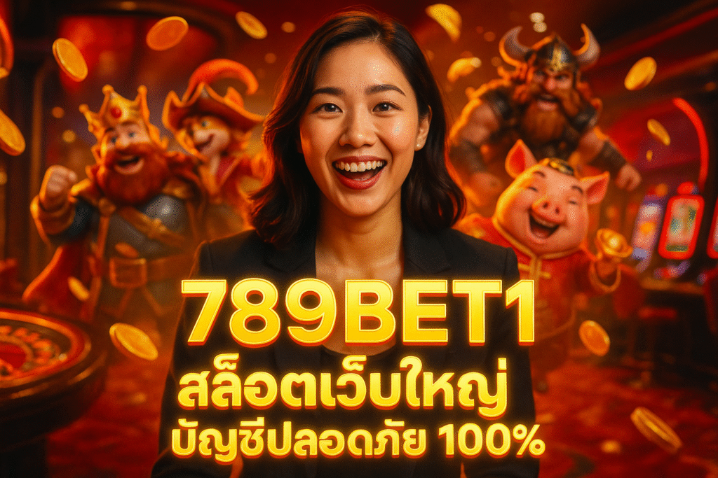 789BET1 สล็อตเว็บใหญ่ บัญชีปลอดภัย 100%