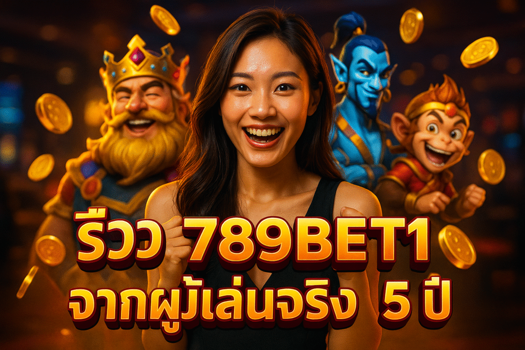 รีวิว 789BET1 จากผู้เล่นจริง 5 ปี