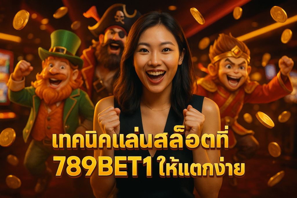 เทคนิคเล่นสล็อตที่ 789BET1 ให้แตกง่าย