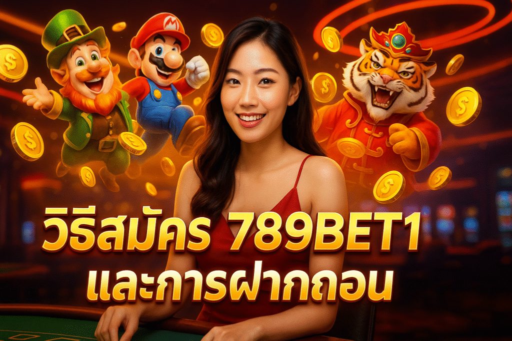 วิธีสมัคร 789BET1 และการฝากถอน